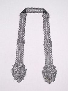 Lappet, French, ca. 1870. Creator: Unknown