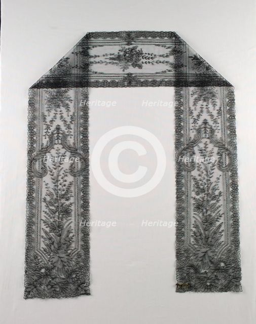 Lappet, French, ca. 1880. Creator: Unknown.