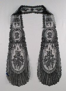 Lappet, French, late 19th century. Creator: Unknown