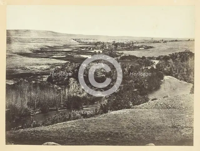 Laramie Valley, From Sheephead Mountains, 1868/69. Creator: Andrew Joseph Russell.