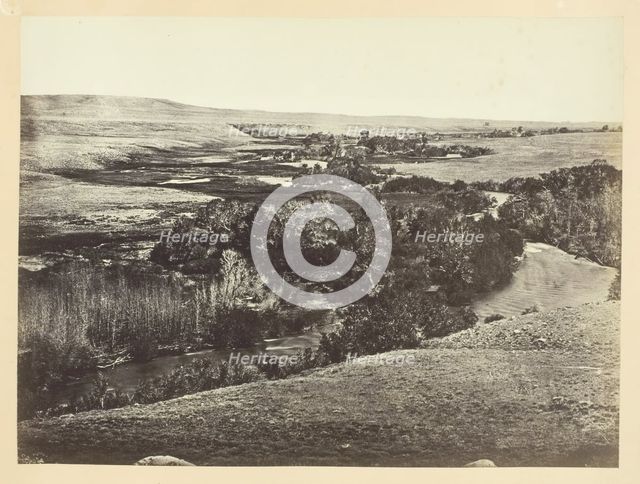 Laramie Valley, From Sheephead Mountains, 1868/69. Creator: Andrew Joseph Russell.