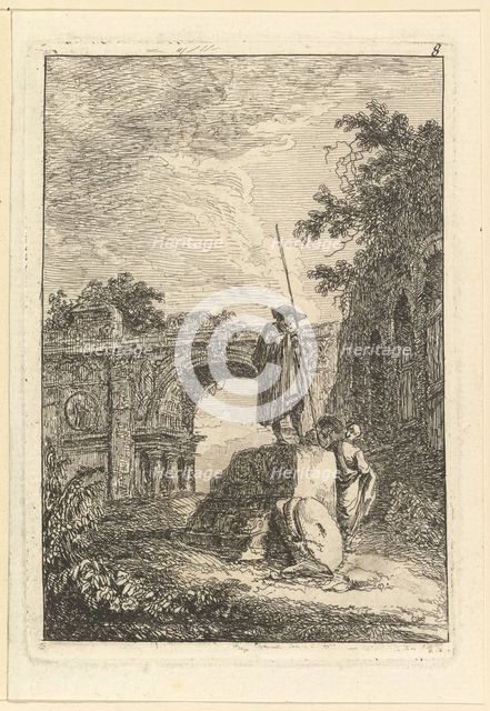 L'Arc de Triomphe.n.d. Creator: Hubert Robert.