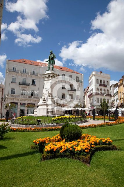 Largo da Portagem, Coimbra, Portugal, 2009.  Creator: Samuel Magal.