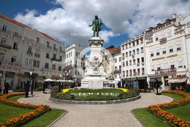 Largo da Portagem, Coimbra, Portugal, 2009.  Creator: Samuel Magal.
