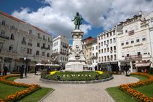 Largo da Portagem, Coimbra, Portugal, 2009. Creator: Samuel Magal
