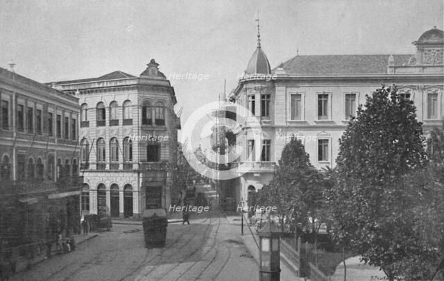 'Largo S. Bento', 1895. Artists: Wilhelm Gaensly, Rudolf Friedrich Fra.