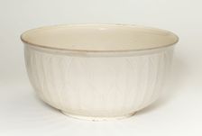 Large Bowl with Lotus Scrolls (int.) and Overlapping Petals..., Northern Song dynasty, early 12th ce Creator: Unknown