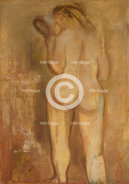 Large Blonde Nude, c1920-1950s. Creator: Constant Permeke.