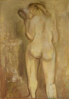 Large Blonde Nude, c1920-1950s. Creator: Constant Permeke