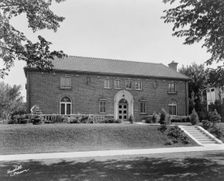 Large, brick residence at 4050 Mt. View Blvd., Denver, Colorado, designed by..., c1903 - 1923. Creator: Roy C. Hyskell