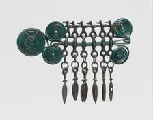 Large Brooch, European Bronze Age, 1100-1000 BC. Creator: Unknown