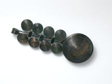 Large Brooch with Spirals, European, 1200-800 B.C. Creator: Unknown