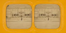 Large building at Amiens, France, 1860s. Creator: E Lamy