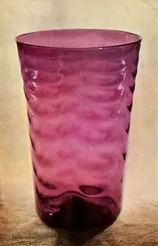 Large glass vase, 1946. Creator: Unknown