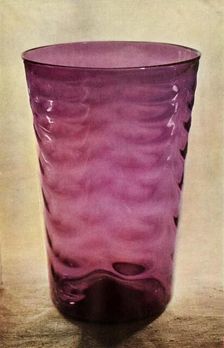 Large glass vase, 1946. Creator: Unknown