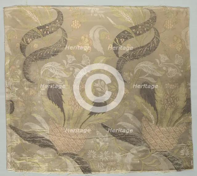 Large Floral Motif, 1830-1899. Creator: Unknown.