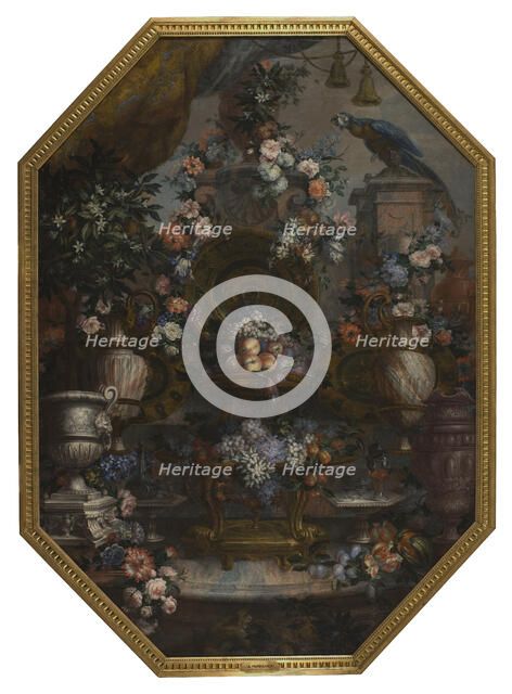 Large Flowerpiece with Precious Urns, late 17th-early 18th century. Creator: Antoine Monnoyer.