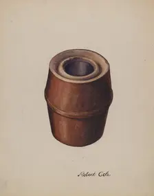 (Large) Fruit Jar, c. 1940. Creator: Robert Cole