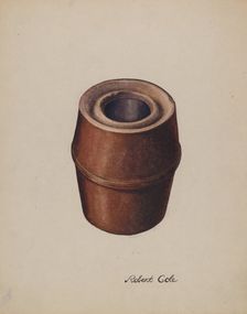 (Large) Fruit Jar, c. 1940. Creator: Robert Cole