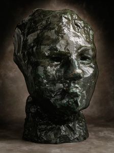 Large Head of Iris, Cast 1967 (Musee Rodin 4/12). Creator: Auguste Rodin