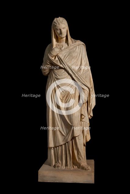 Large Herculaneum woman, 1st century. Artist: Unknown.