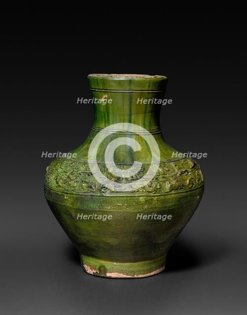 Large Jar, 206 BC - AD 220. Creator: Unknown.