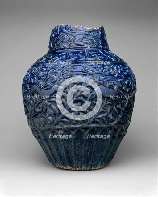 Large Jar, Iran, dated A.H. 681/A.D. 1282-83. Creator: Unknown.