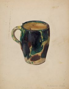 Large Mug, 1936. Creator: Elizabeth Jones