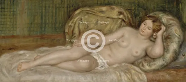 Large Nude (Grand nu), 1907. Artist: Renoir, Pierre Auguste (1841-1919)