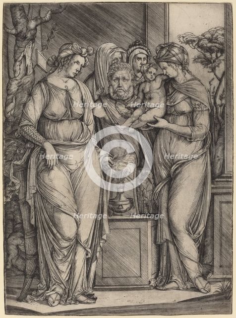 Large Sacrifice to Priapus, c. 1499/1501. Creator: Jacopo de' Barbari.