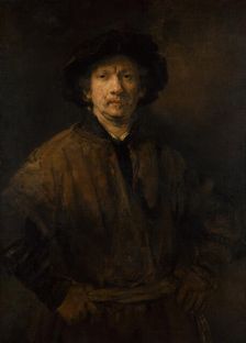 Large Self-Portrait, 1652. Artist: Rembrandt van Rhijn (1606-1669)