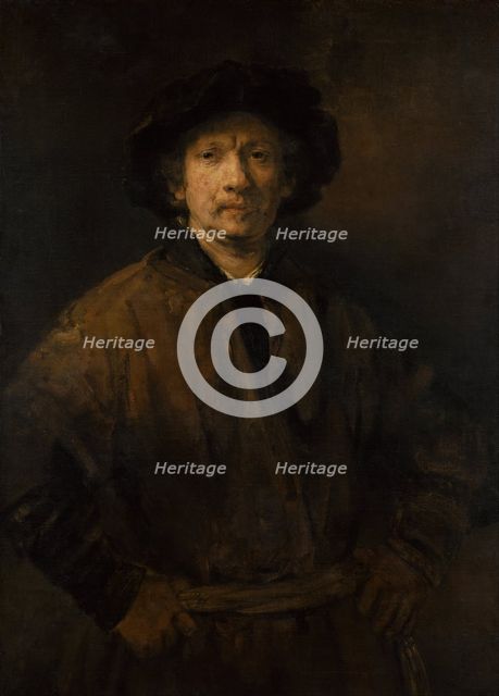 Large Self-Portrait, 1652. Artist: Rembrandt van Rhijn (1606-1669)
