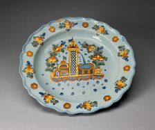 Large Plate, 1775/1825. Creator: Unknown