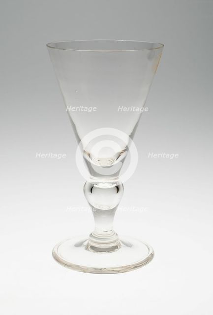 Large Punch Goblet, England, c. 1700. Creator: Unknown.