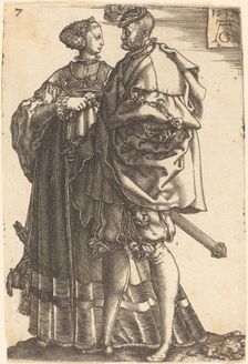 Large Wedding Dancers, 1538. Creator: Heinrich Aldegrever