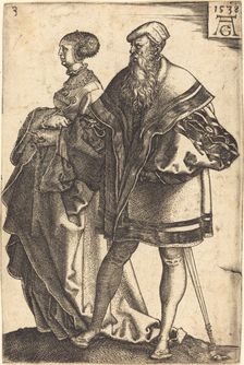 Large Wedding Dancers, 1538. Creator: Heinrich Aldegrever