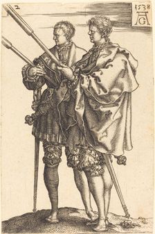 Large Wedding Dancers, 1538. Creator: Heinrich Aldegrever