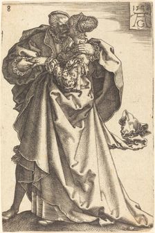 Large Wedding Dancers, 1538. Creator: Heinrich Aldegrever