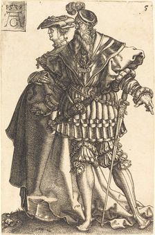 Large Wedding Dancers, 1538. Creator: Heinrich Aldegrever