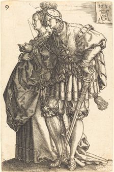 Large Wedding Dancers, 1538. Creator: Heinrich Aldegrever
