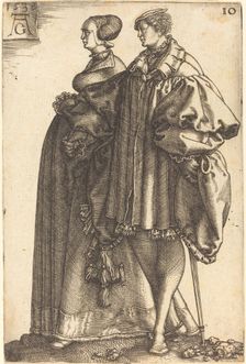 Large Wedding Dancers, 1538. Creator: Heinrich Aldegrever