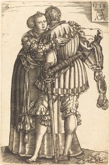 Large Wedding Dancers, 1538. Creator: Heinrich Aldegrever