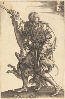 Large Wedding Dancers, 1538. Creator: Heinrich Aldegrever