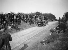 Large touring car at the Essex Motor Club Kop Hillclimb, Buckinghamshire, 1922. Artist: Bill Brunell