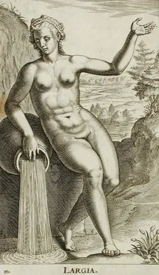Largia, 1587. Creator: Philip Galle
