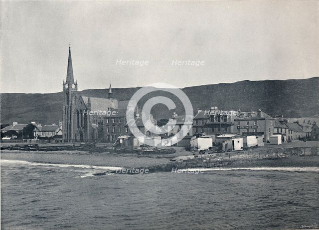 'Largs - From the Sea', 1895. Artist: Unknown.