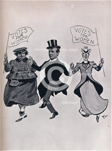 Larking with the Girls, 1906.