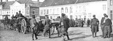 L'Armee Britannique; Les premiers elements Britanniques qui penetrerent en Belgique 1914. Creator: Unknown