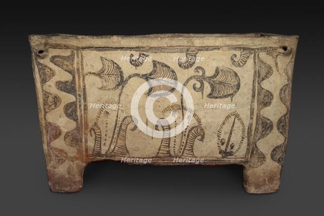 Larnax (coffin), Late Minoan IIIA Period, c1400 - c1300 BC. Artist: Unknown.