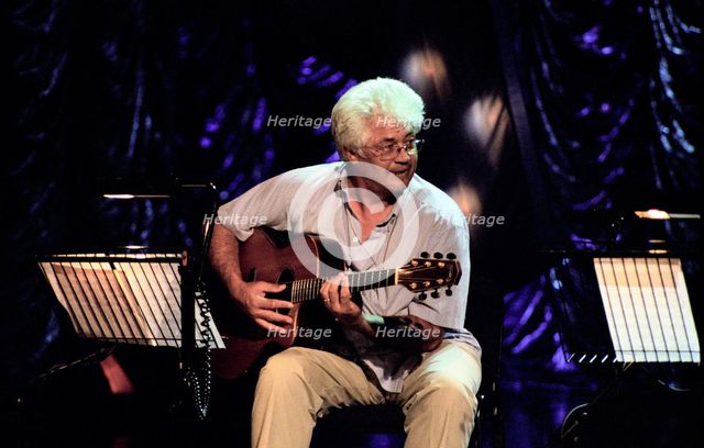 Larry Coryell, Brecon Jazz Festival, August 2004. Artist: Brian O'Connor.